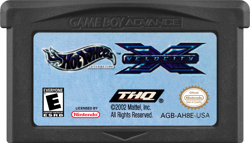 Hot Wheels Velocity X media 6 for GameBoy Advance